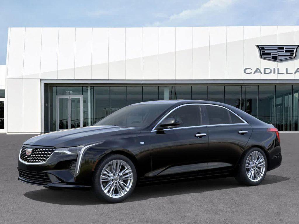 new 2025 Cadillac CT4 car, priced at $48,440