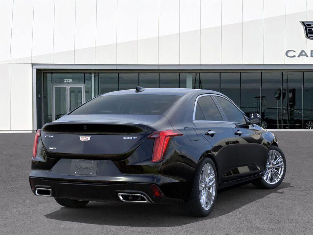 new 2025 Cadillac CT4 car, priced at $48,440