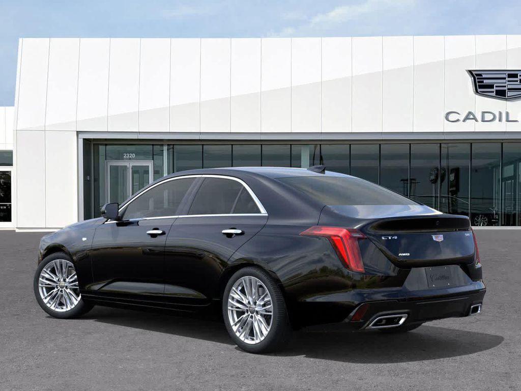 new 2025 Cadillac CT4 car, priced at $48,440