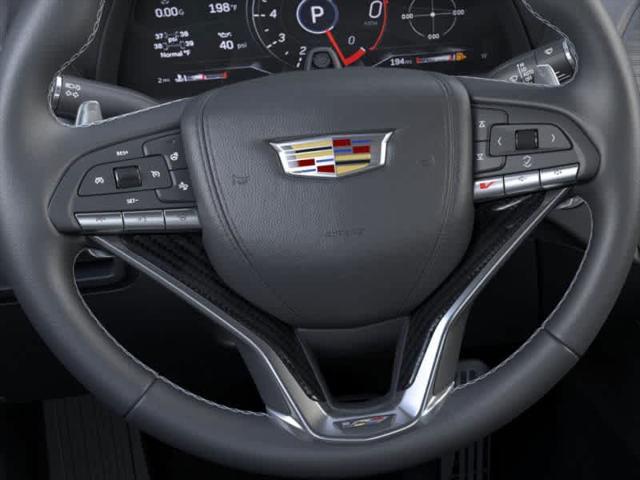 new 2025 Cadillac CT4-V car, priced at $58,415