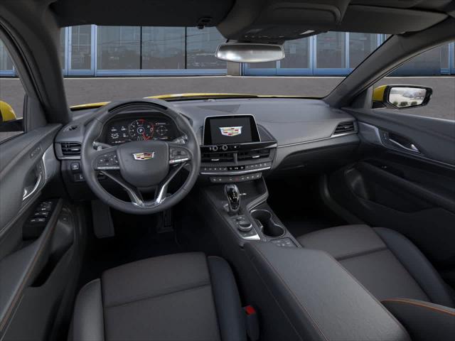 new 2025 Cadillac CT4-V car, priced at $58,415
