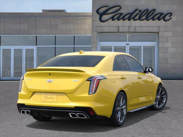 new 2025 Cadillac CT4-V car, priced at $58,415