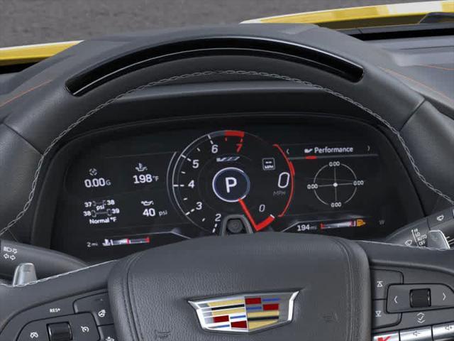 new 2025 Cadillac CT4-V car, priced at $58,415