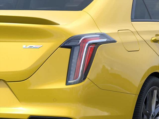 new 2025 Cadillac CT4-V car, priced at $58,415