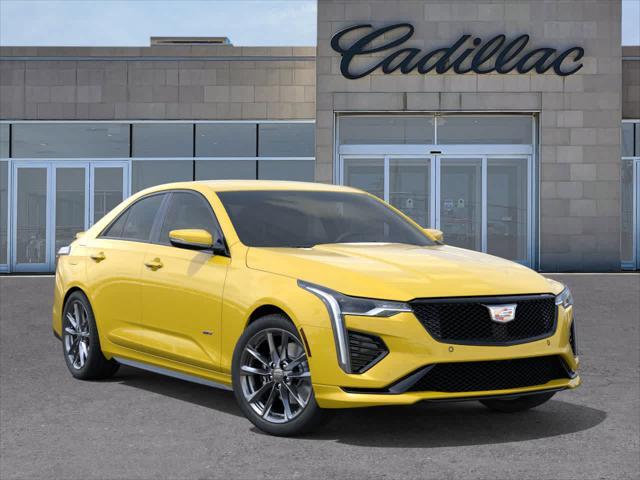 new 2025 Cadillac CT4-V car, priced at $58,415