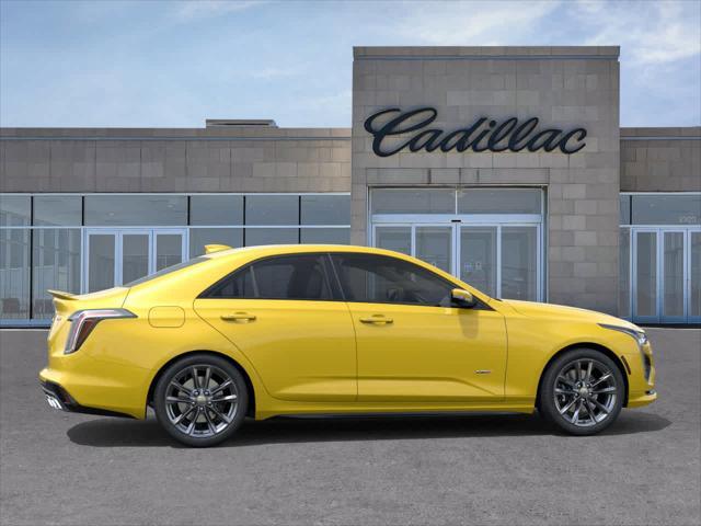 new 2025 Cadillac CT4-V car, priced at $58,415