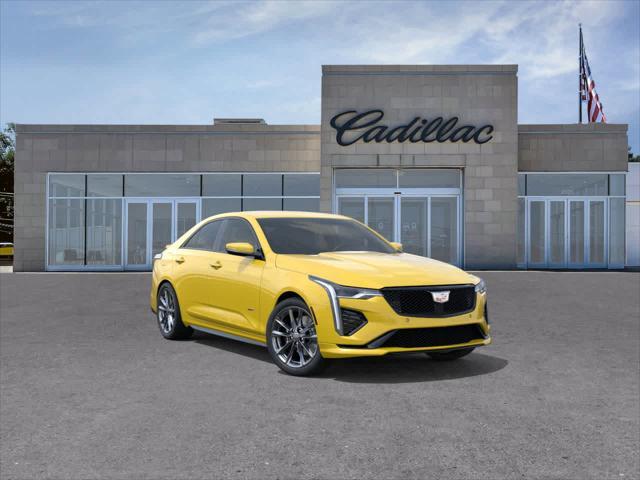 new 2025 Cadillac CT4-V car, priced at $58,415