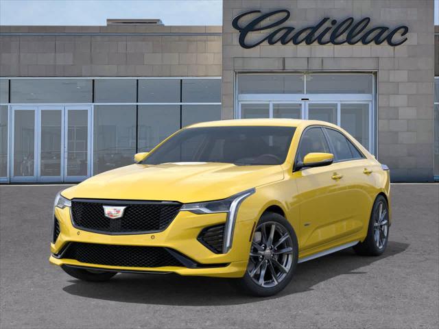 new 2025 Cadillac CT4-V car, priced at $58,415