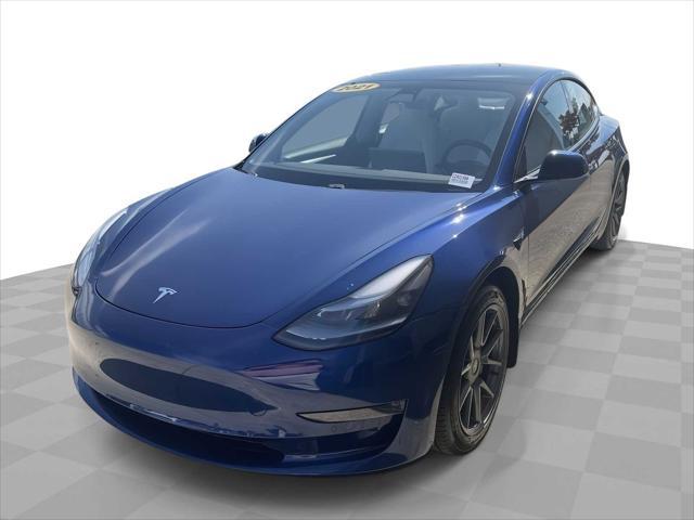 used 2021 Tesla Model 3 car, priced at $27,990