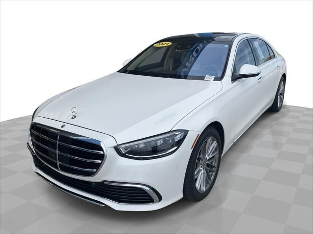 used 2021 Mercedes-Benz S-Class car, priced at $69,990