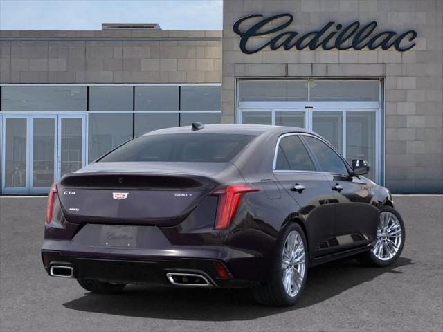 new 2025 Cadillac CT4 car, priced at $49,065