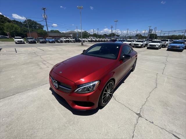 used 2018 Mercedes-Benz C-Class car, priced at $23,990