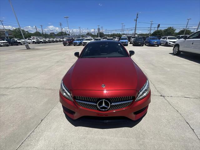 used 2018 Mercedes-Benz C-Class car, priced at $23,990