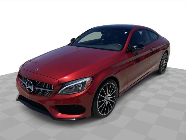 used 2018 Mercedes-Benz C-Class car, priced at $23,990