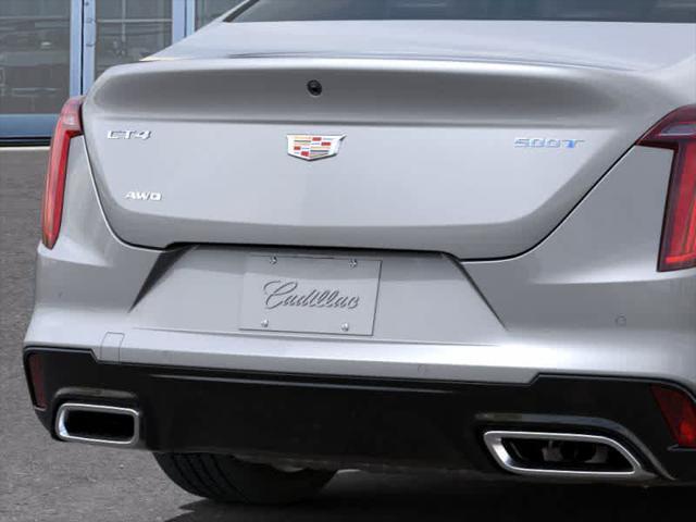 new 2025 Cadillac CT4 car, priced at $49,165