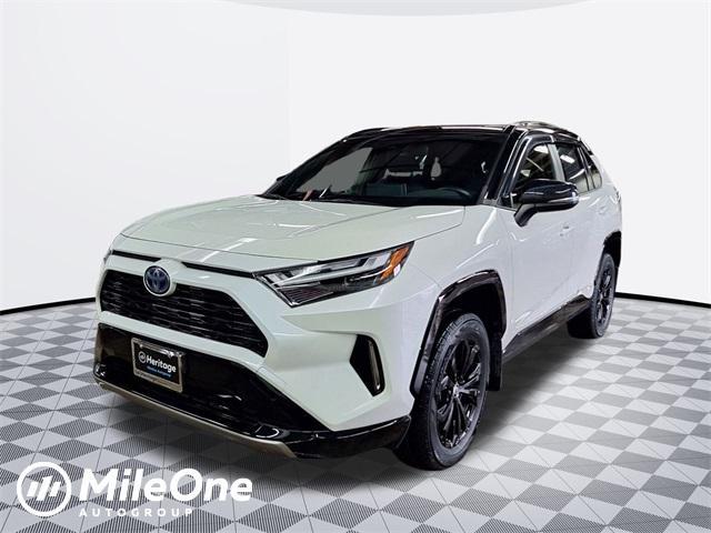 used 2022 Toyota RAV4 Hybrid car, priced at $34,300