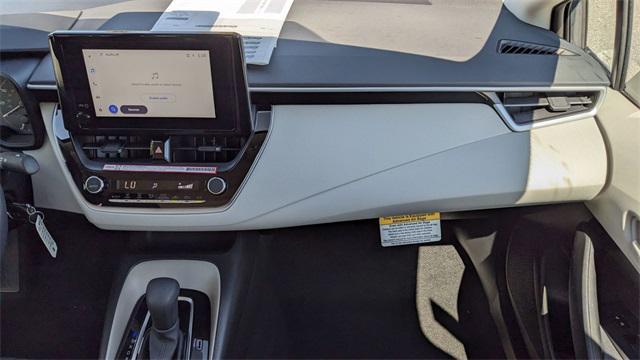 new 2025 Toyota Corolla car, priced at $22,727