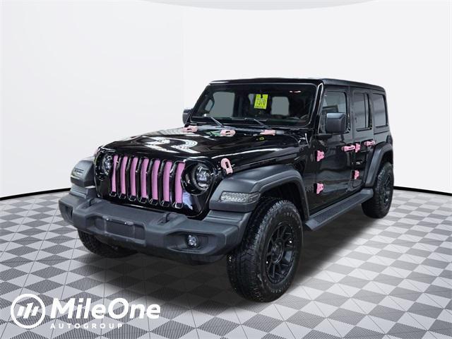 used 2021 Jeep Wrangler Unlimited car, priced at $26,500
