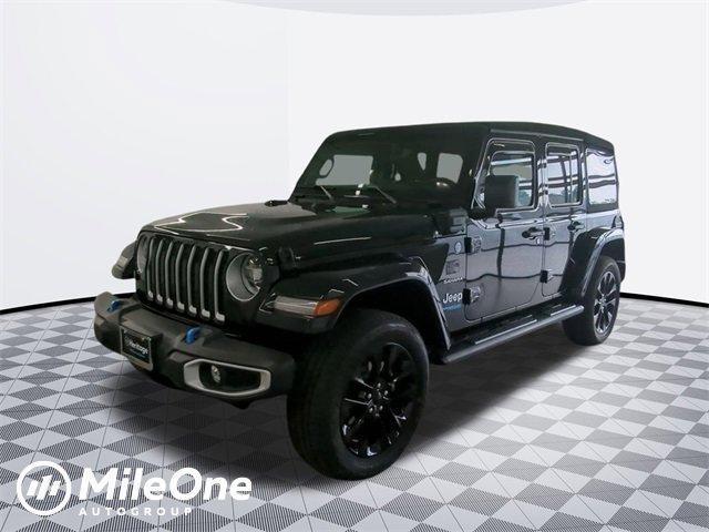 used 2022 Jeep Wrangler Unlimited 4xe car, priced at $37,000