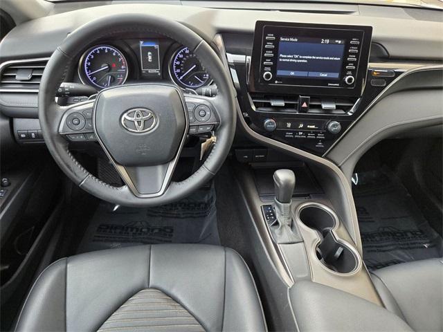 used 2021 Toyota Camry car, priced at $22,000