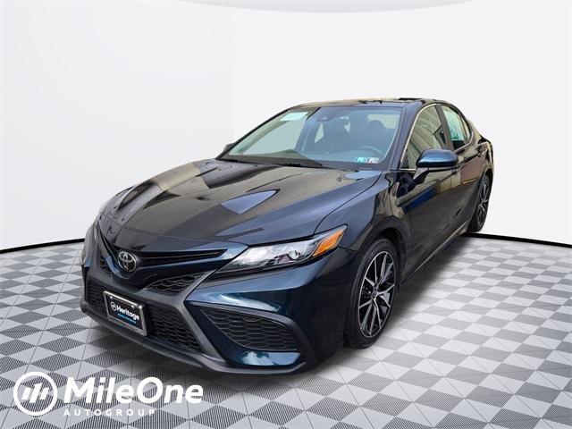 used 2021 Toyota Camry car, priced at $22,000