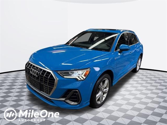 used 2020 Audi Q3 car, priced at $25,000