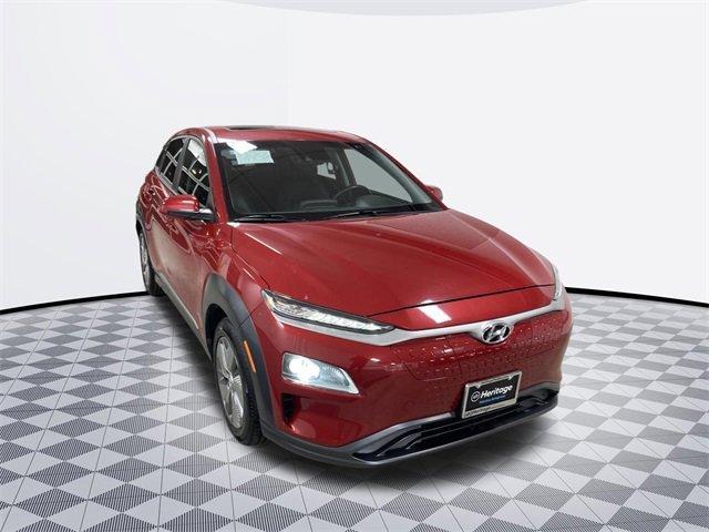 used 2021 Hyundai Kona EV car, priced at $19,388