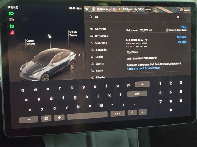 used 2024 Tesla Model Y car, priced at $30,800