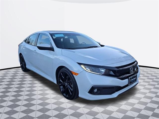 used 2021 Honda Civic car, priced at $21,000