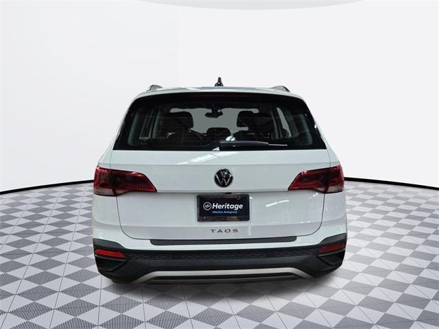 used 2022 Volkswagen Taos car, priced at $18,800