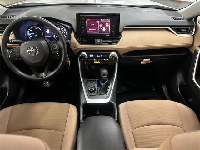 used 2022 Toyota RAV4 Hybrid car, priced at $27,495