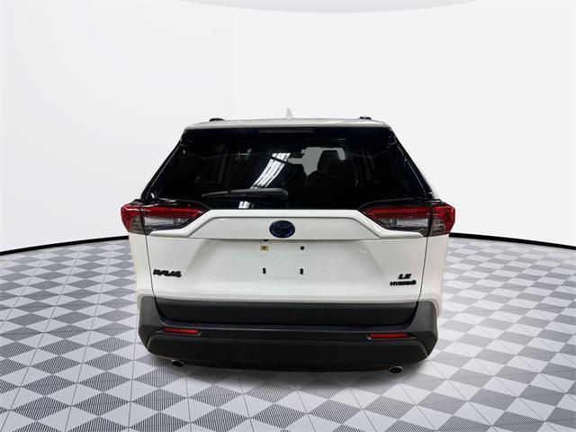 used 2022 Toyota RAV4 Hybrid car, priced at $27,495