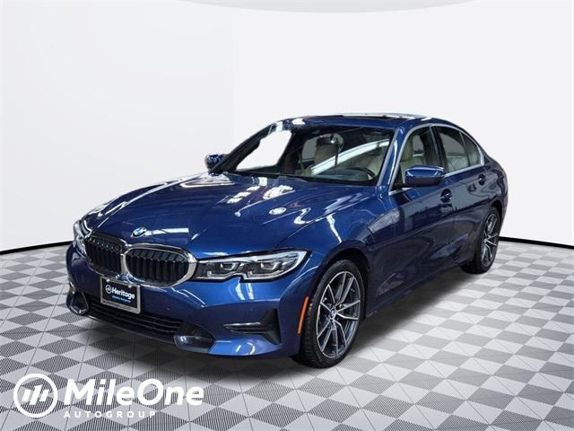 used 2021 BMW 330 car, priced at $28,400