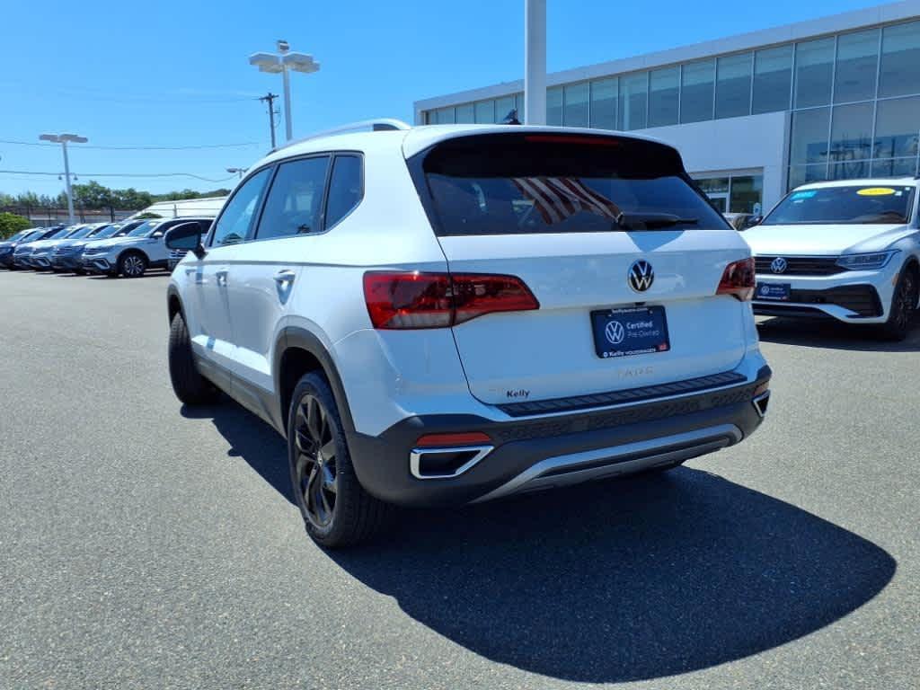 used 2024 Volkswagen Taos car, priced at $26,996