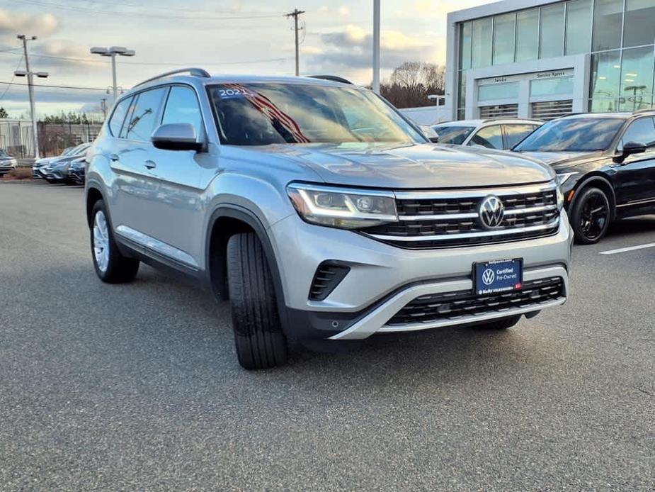 used 2021 Volkswagen Atlas car, priced at $30,994