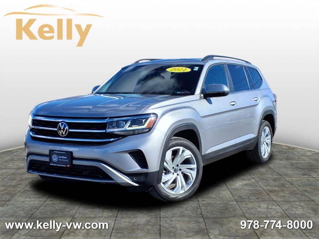 used 2021 Volkswagen Atlas car, priced at $30,996