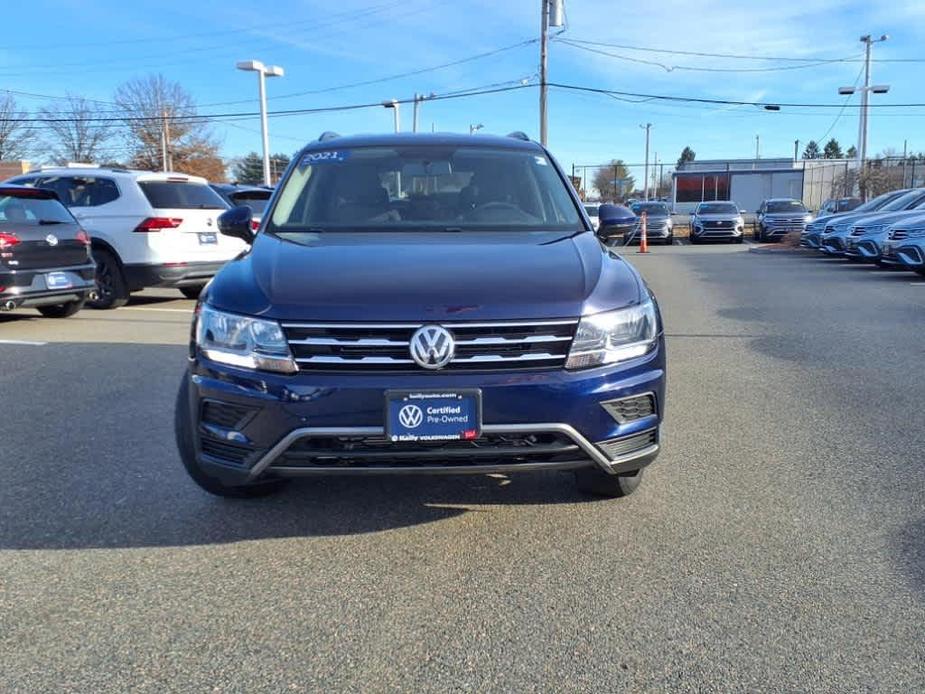 used 2021 Volkswagen Tiguan car, priced at $21,988