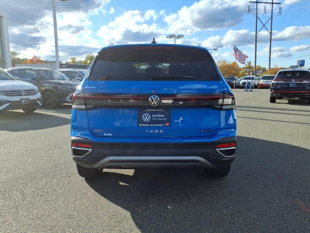 used 2025 Volkswagen Taos car, priced at $33,993