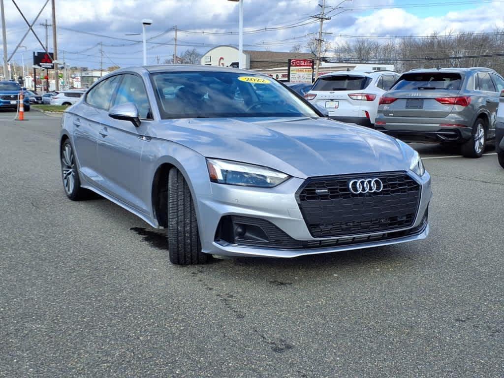 used 2022 Audi A5 car, priced at $34,994