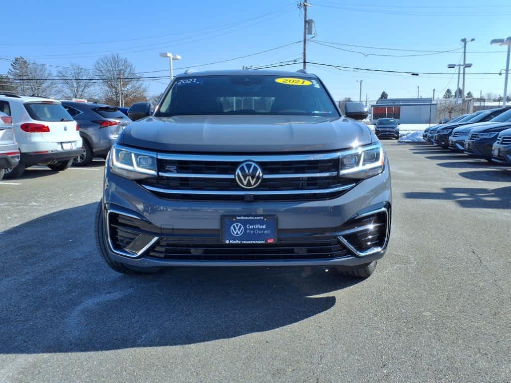 used 2021 Volkswagen Atlas Cross Sport car, priced at $34,994