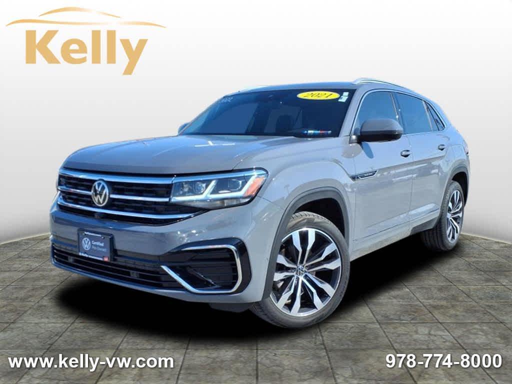 used 2021 Volkswagen Atlas Cross Sport car, priced at $34,994