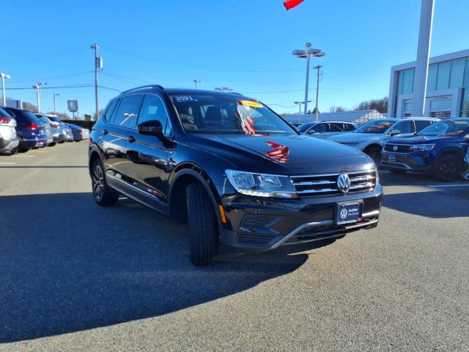 used 2021 Volkswagen Tiguan car, priced at $24,994