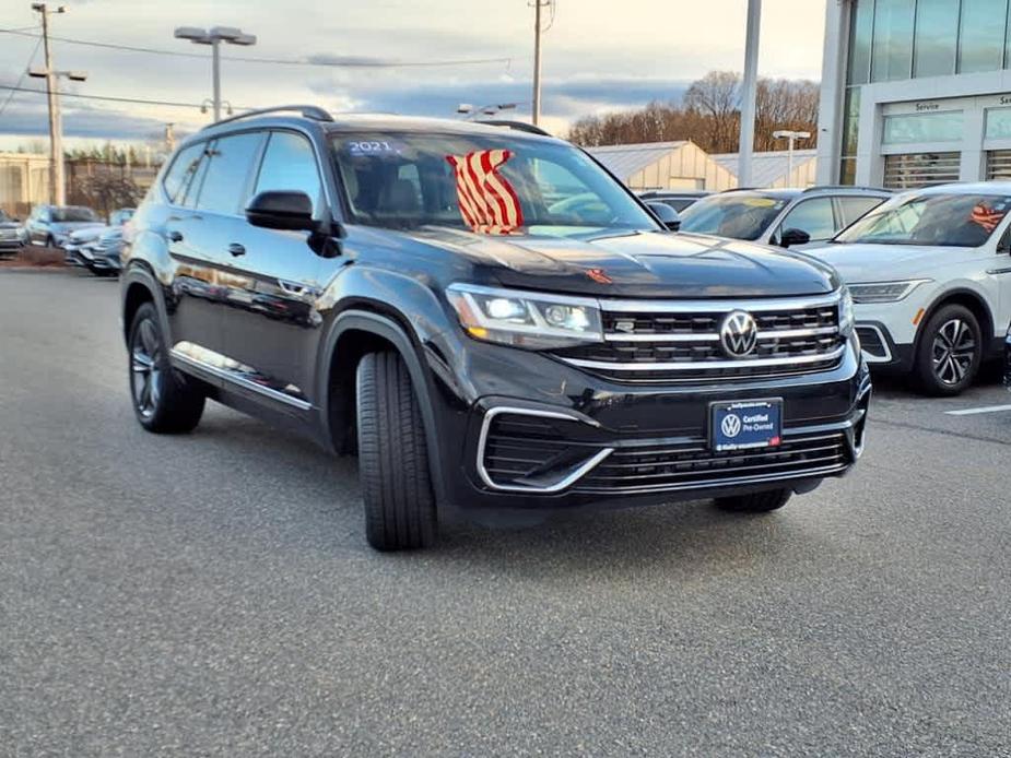 used 2021 Volkswagen Atlas car, priced at $32,992