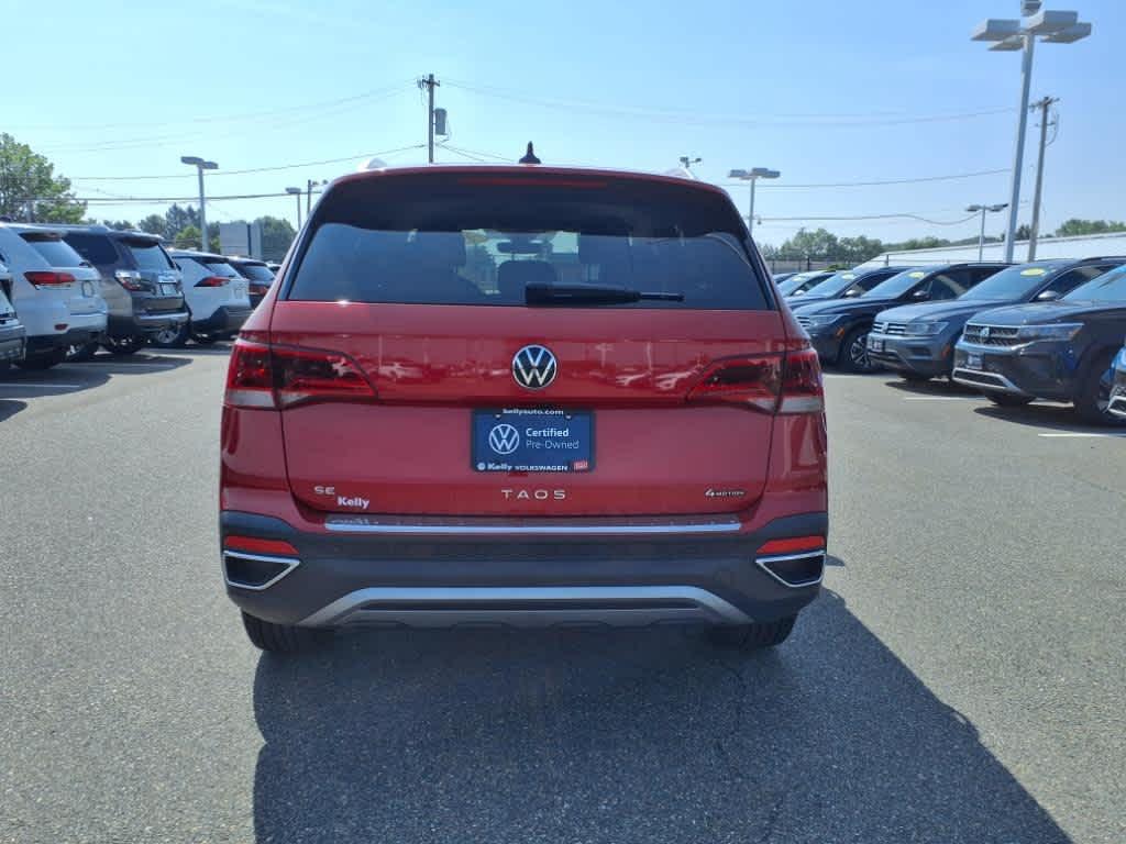 used 2024 Volkswagen Taos car, priced at $25,994