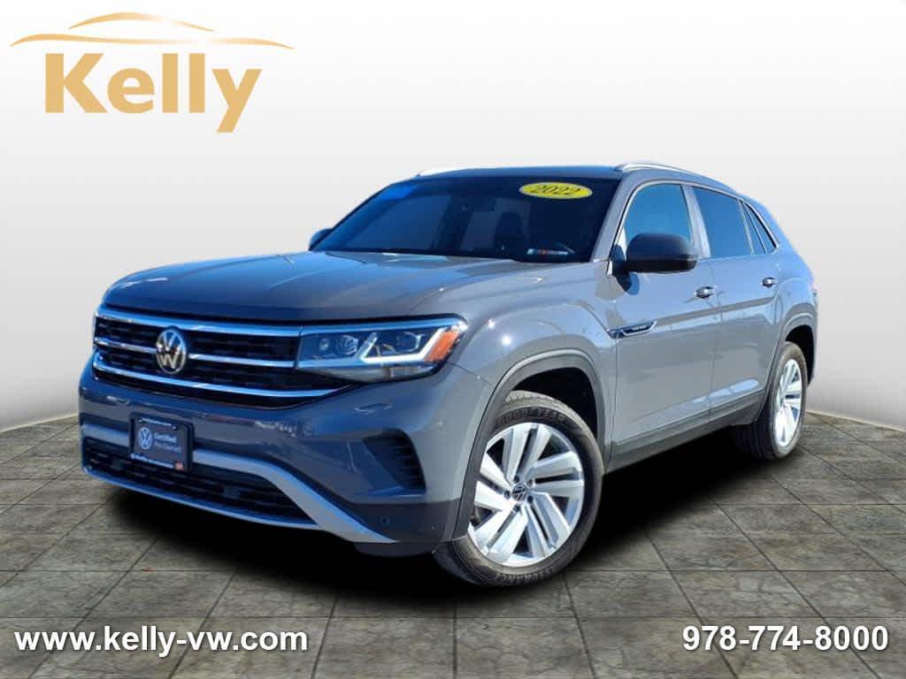 used 2022 Volkswagen Atlas Cross Sport car, priced at $30,755