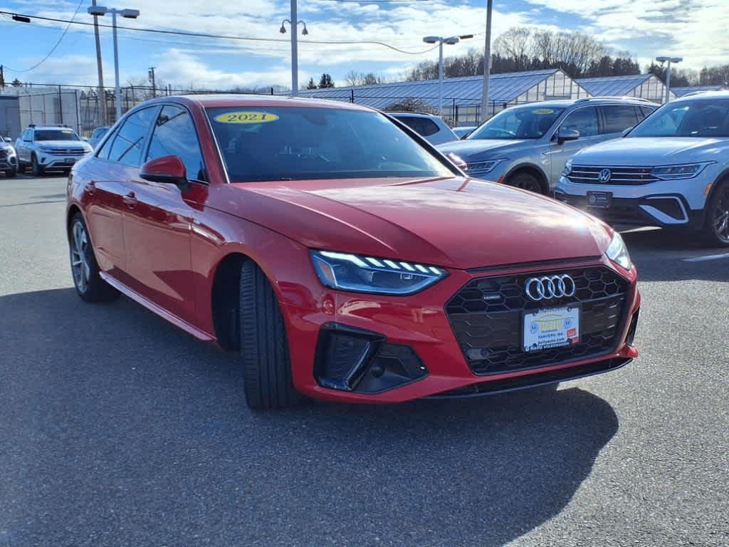 used 2021 Audi A4 car, priced at $25,996