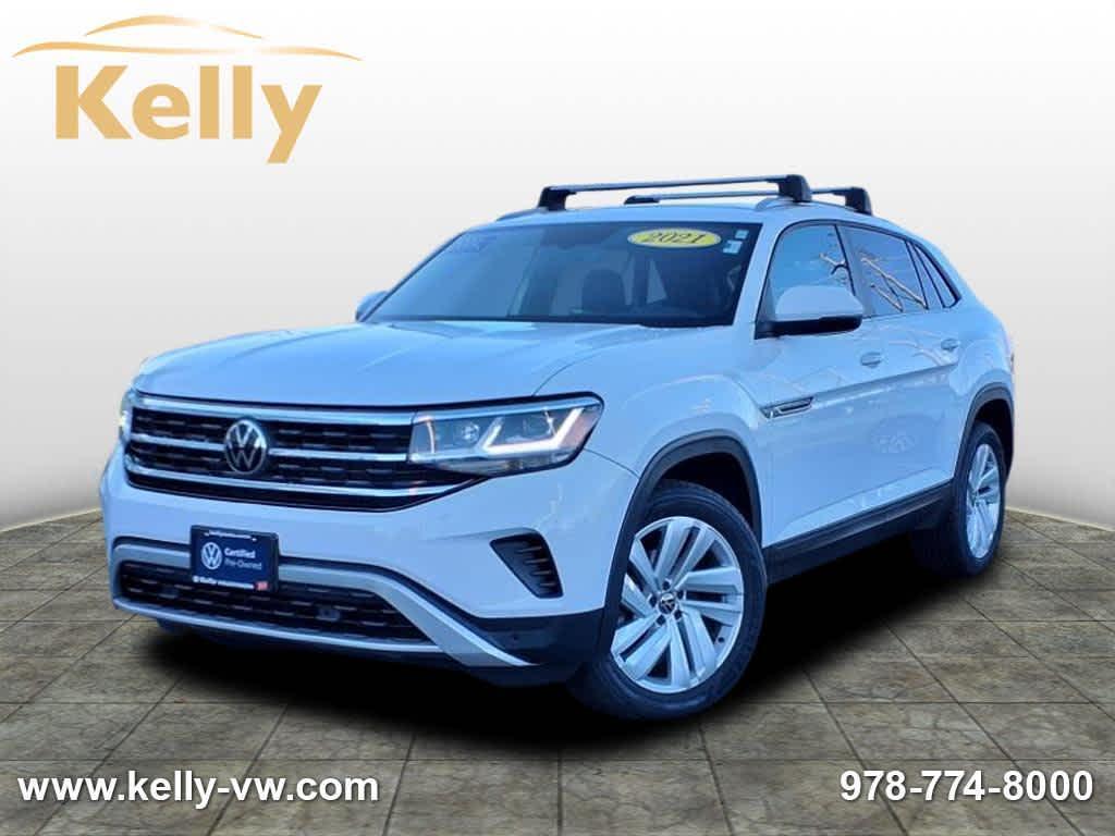 used 2021 Volkswagen Atlas Cross Sport car, priced at $26,988