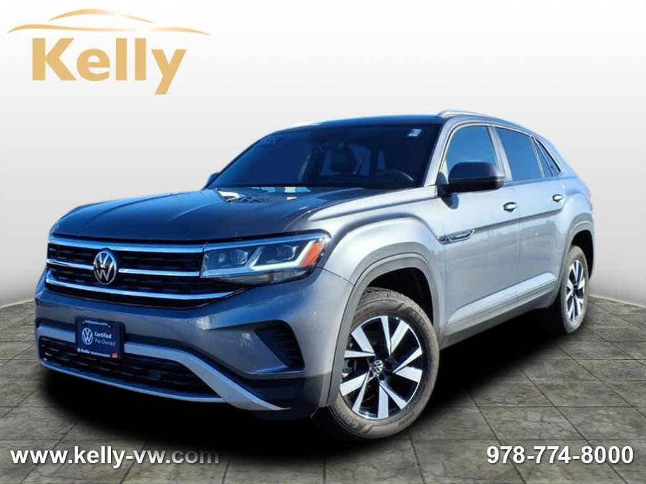 used 2021 Volkswagen Atlas Cross Sport car, priced at $27,897