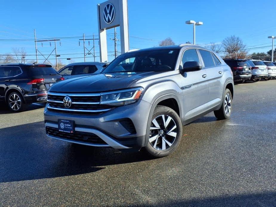 used 2021 Volkswagen Atlas Cross Sport car, priced at $27,997