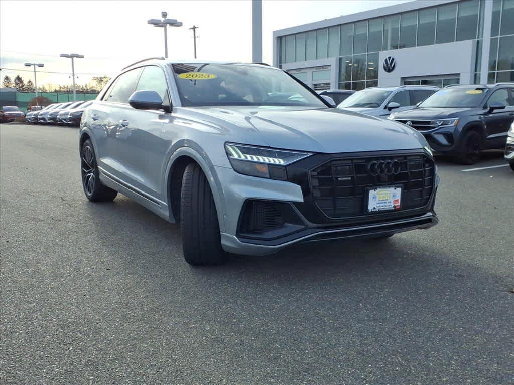 used 2023 Audi Q8 car, priced at $55,955